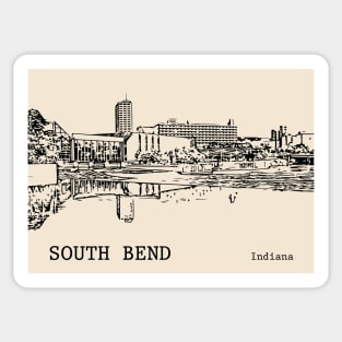 South Bend Indiana Sticker